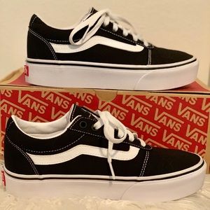 VANS Women’s Ward Platform Black/White